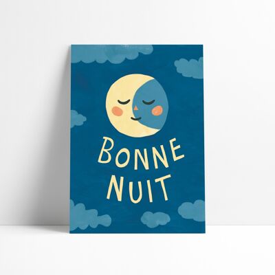 Affiche 30x40-Bonne Nuit