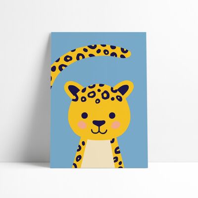 Poster 30x40-Der Leopard