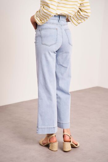 Jeans Windy Cropped Wide BLEU CLAIR 7