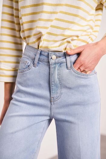 Jeans Windy Cropped Wide BLEU CLAIR 8