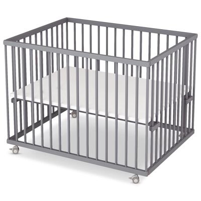 Sower playpen 75x100 painted gray