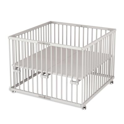 Sower playpen foldable 100x100 painted white
