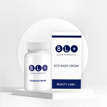 ECO BASIS CREAM - Crème de soin de la peau à l'huile végétale, anti-âge, peau sèche, 1 pièce de 100 ml 7