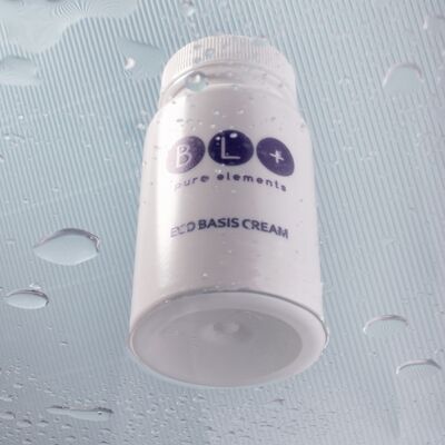 ECO BASIS CREAM - Crema per la cura della pelle all'olio botanico, antietà, pelle secca, 10 pezzi da 100 ml ciascuno