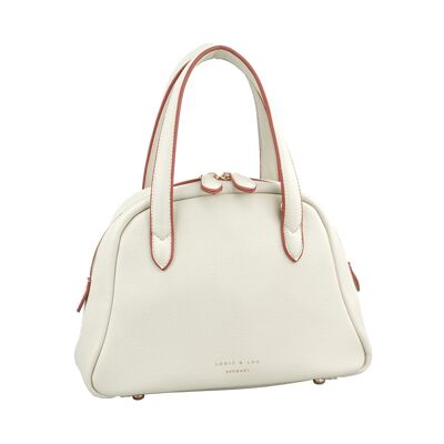 kleine Henkeltasche "Hommage" in beige