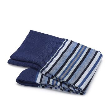 Blauwe streep sokken | Carlo Lanza 1