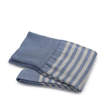 Sokken bleu gris streep | Carlo Lanza 1
