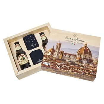 Coffret cadeau Sokken & Birra Moretti 2