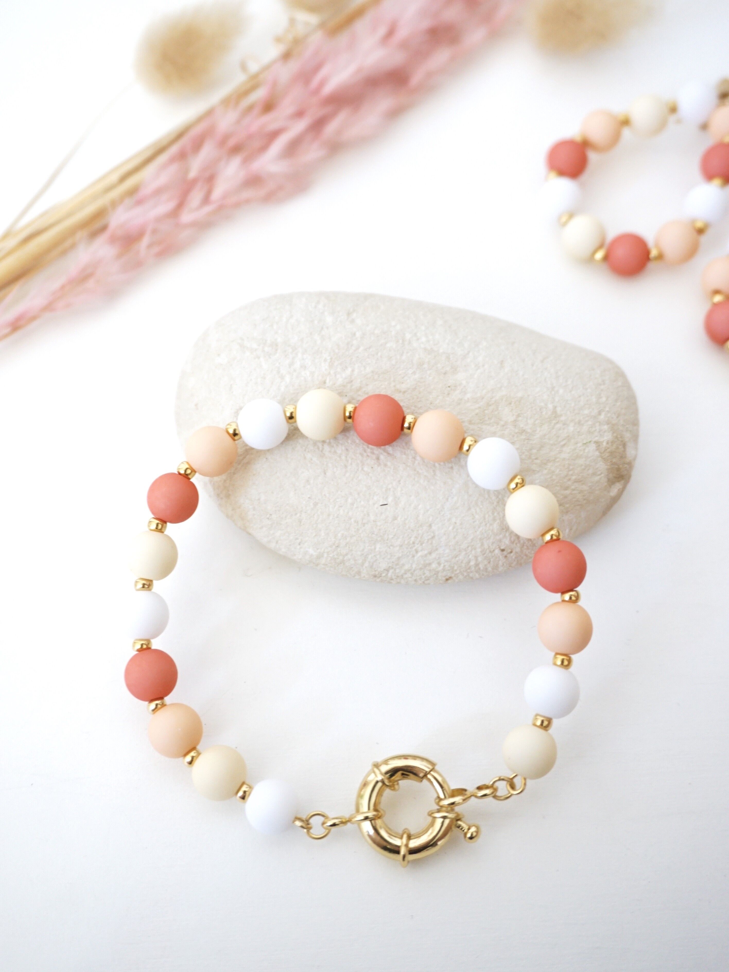 Bracciale RAINBOW Mix - Corallo