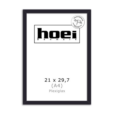 HOEI 111 Black 21X29,7 cm - A4 - Polystyrene Glass