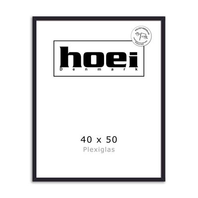 HOEI 111 Black 40X50 cm - Polystyrene Glass