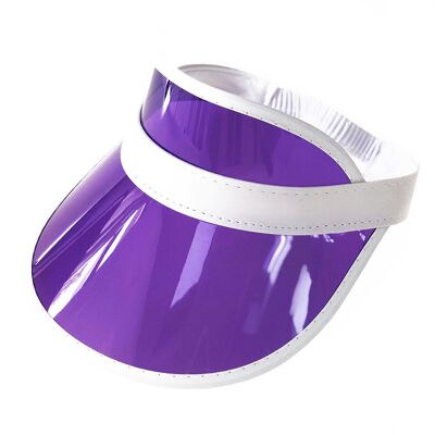 Purple visor