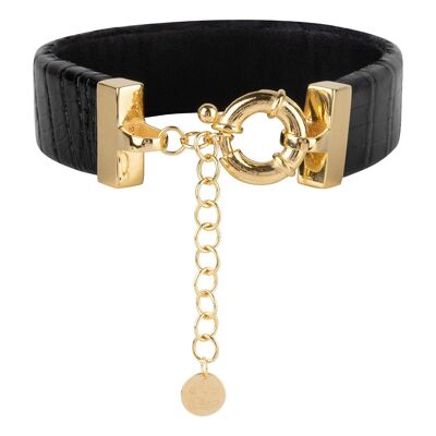 Wearable Bracelet | Black | Gold