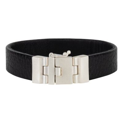 Tragbares Armband | Schwarz 18mm