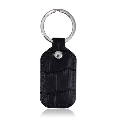 Porte-clés portable | Apprendre | croco noir