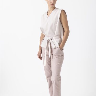 Chino pants Marlene powder pink