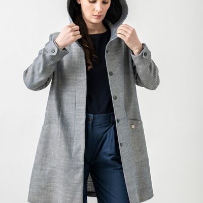 Coat Petra gray