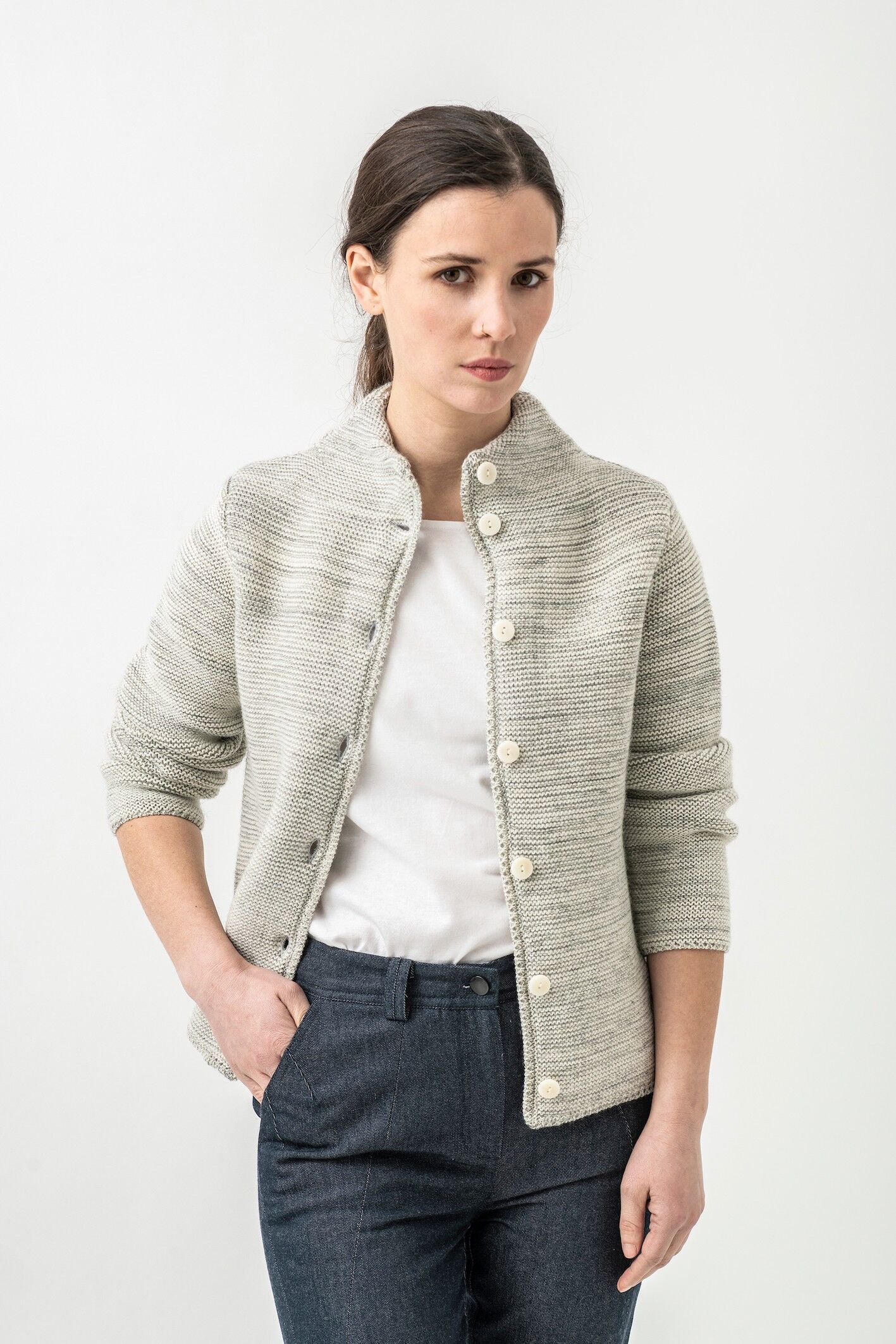 Cardigan Elly marmo mouliné
