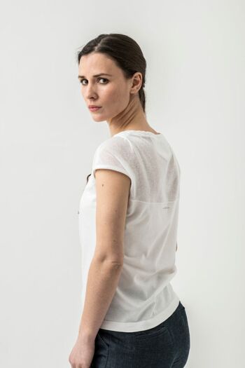 T-shirt Ophelia Blanc 2