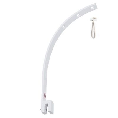 BabyAmuse mobile holder for changing table/white