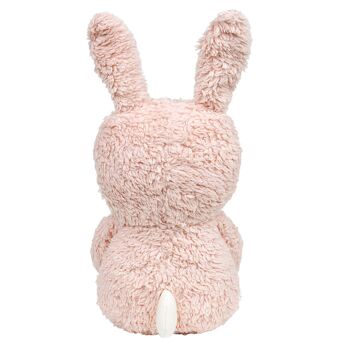 Doudou bio lapin rose Bimle 3