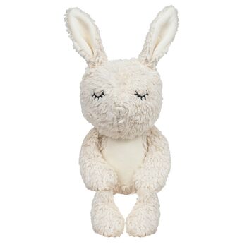 Doudou lapin bio Bimle blanc 2