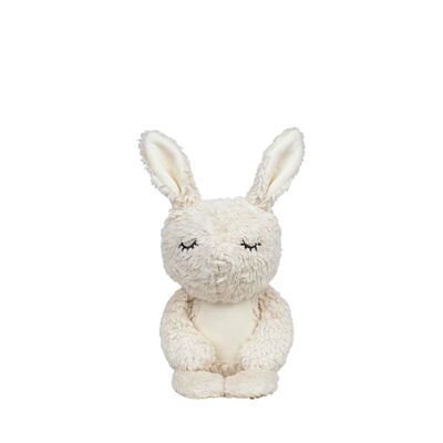 Bimle white rabbit organic cuddly toy