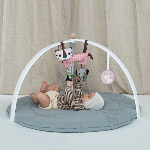 BabySpyder baby gym white