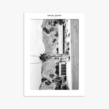 Affiche 30x40 -Palm Spring - Modern Home B&W 2