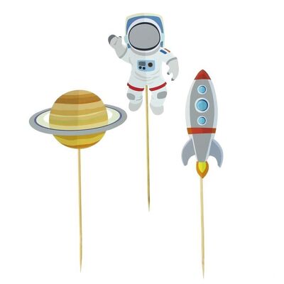 Space Cake Toppers