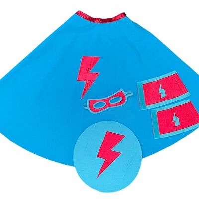 Blue superhero costume kit!