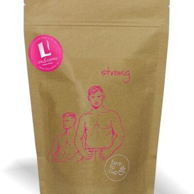 Espresso: Strong (ganze Bohne) 500g