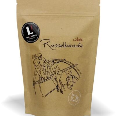 Espresso: Wilde Rasselbande (gemahlen für Herdkanne) 250g