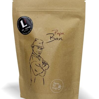 Filterkaffee: Papa Ban (gemahlen für Espresso) 1000g