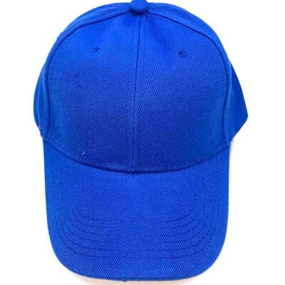 Gorra lisa azul royal