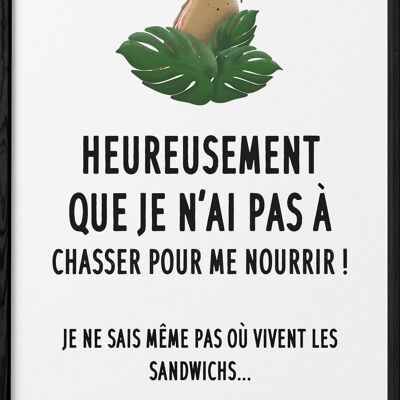 Affiche Sandwich