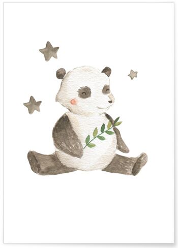 Affiche Enfant Panda 1