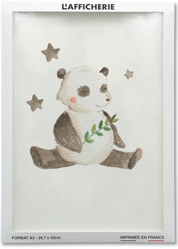 Affiche Enfant Panda 2