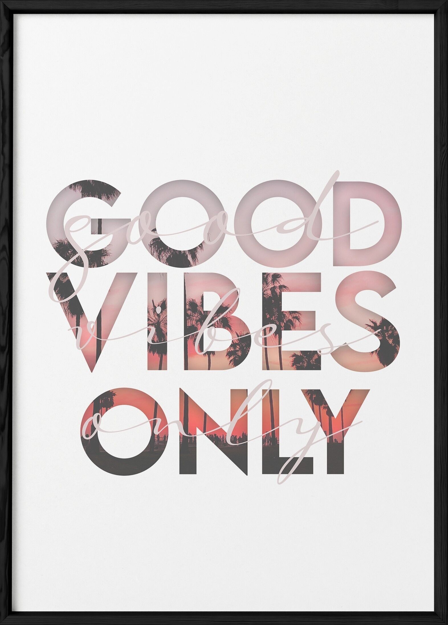 Poster SOLO GOOD VIBES