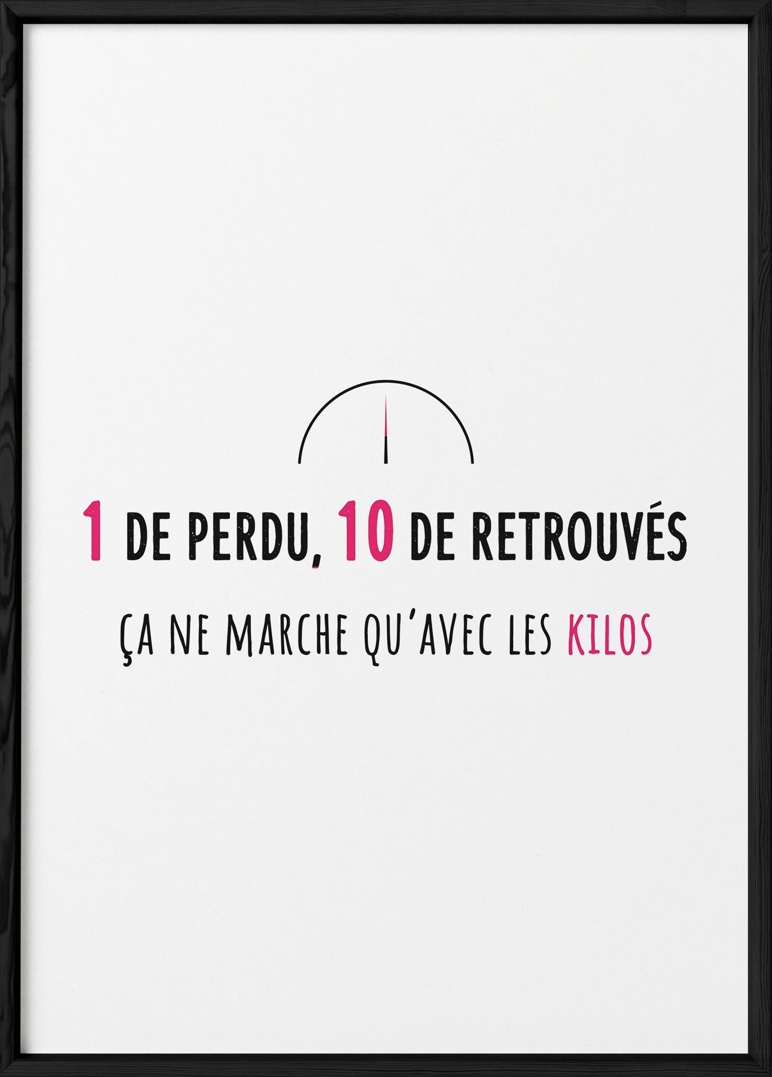 Plakat "Einer hat verloren"