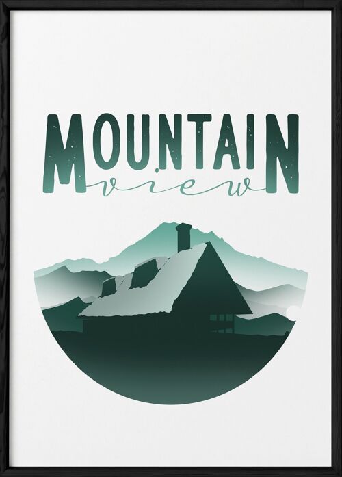 Affiche Mountain View