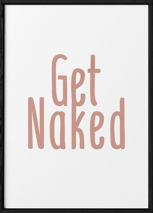 Affiche Get Naked