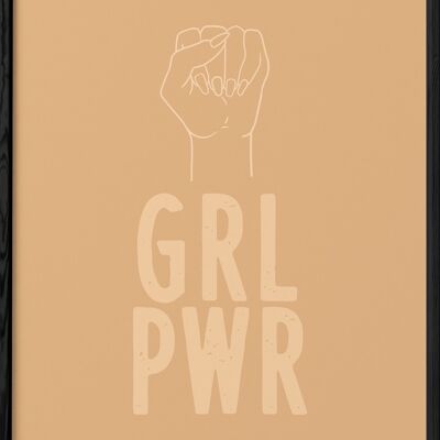 Affiche  Girl  Power