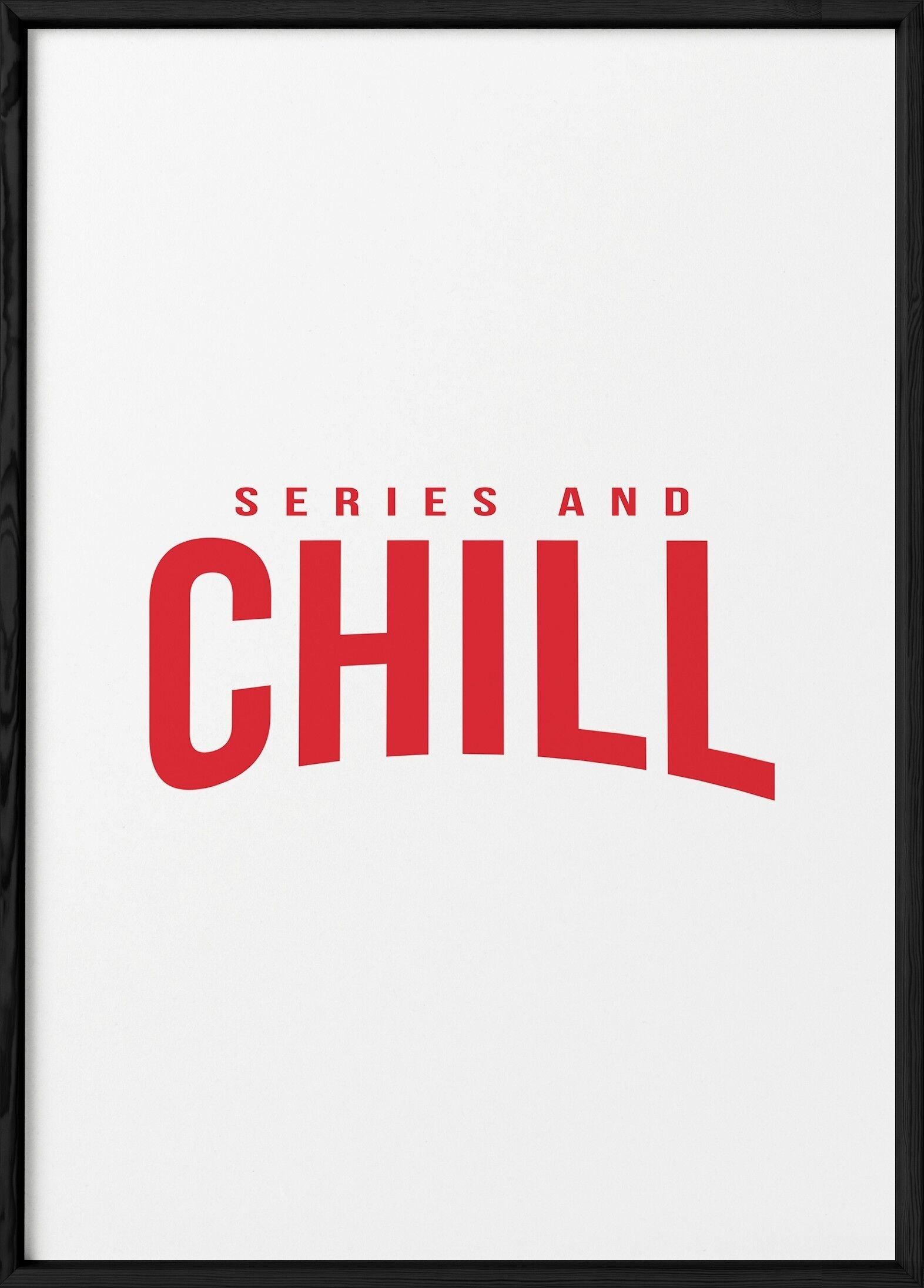 Serien- und Chill-Poster