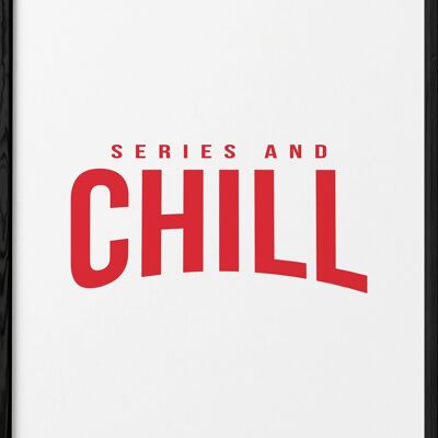 Serien- und Chill-Poster