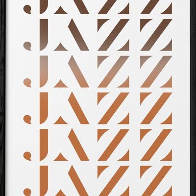 Affiche Jazz since 1910