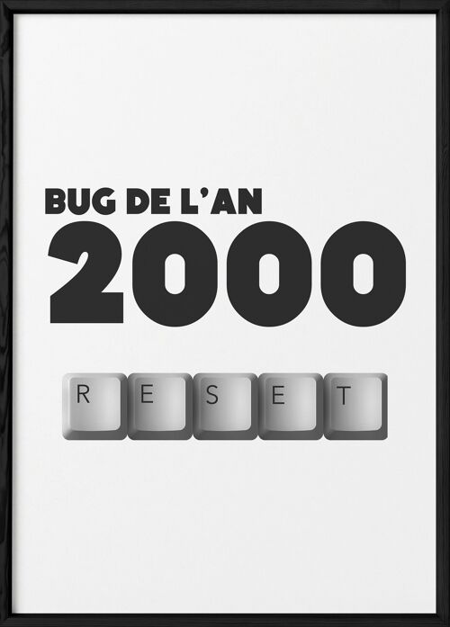 Affiche Bug de l'an 2000