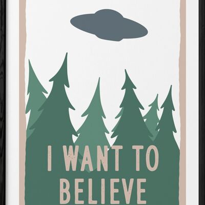 Affiche I Want To Believe