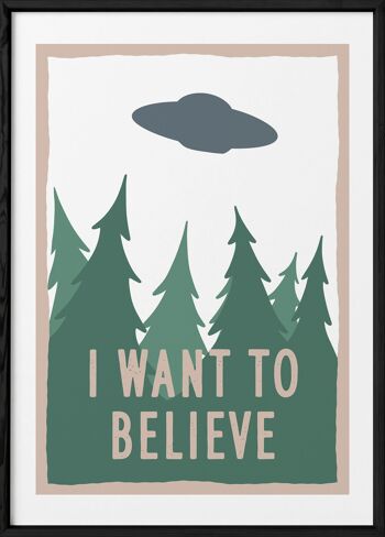 Affiche I Want To Believe