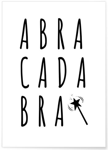 Affiche Abracadabra 1